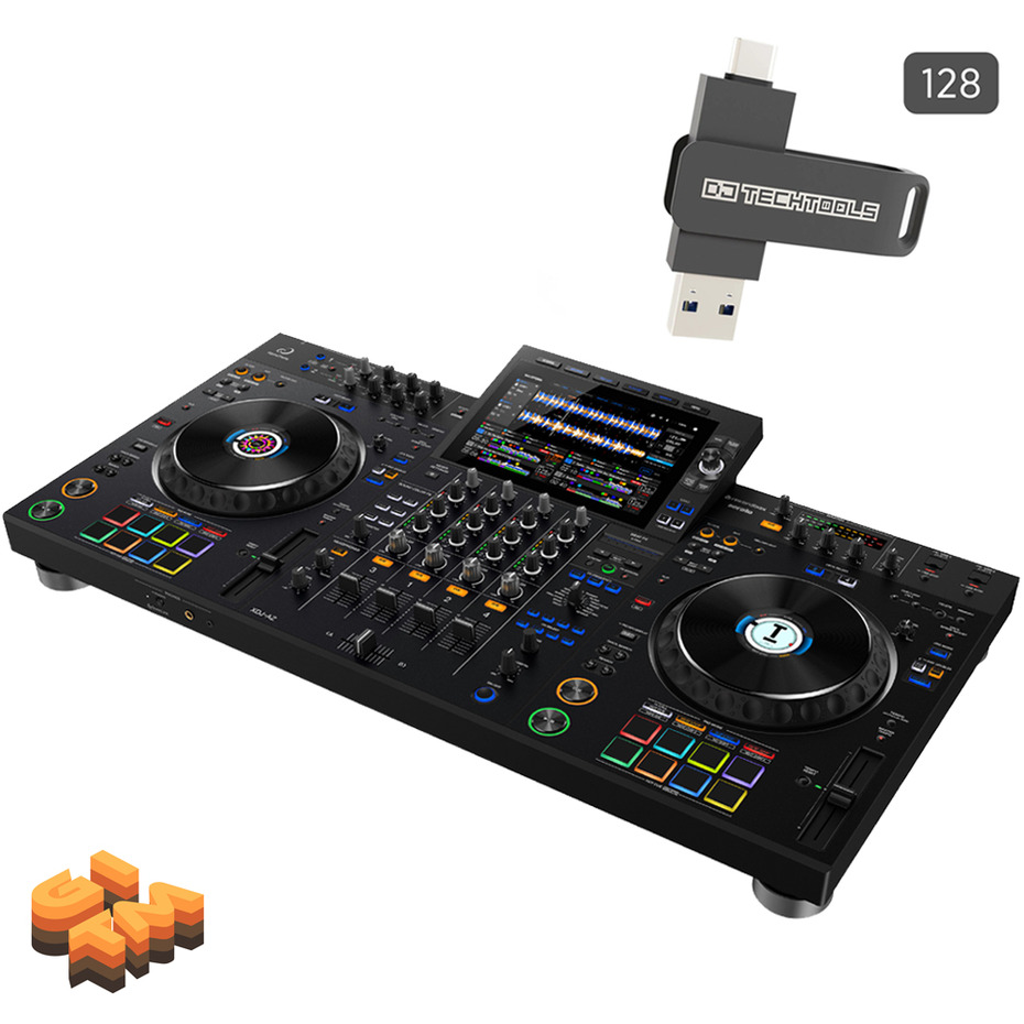 AlphaTheta XDJ-AZ  + DJ TechTools Chroma Drive USB (Space Grey) 128GB