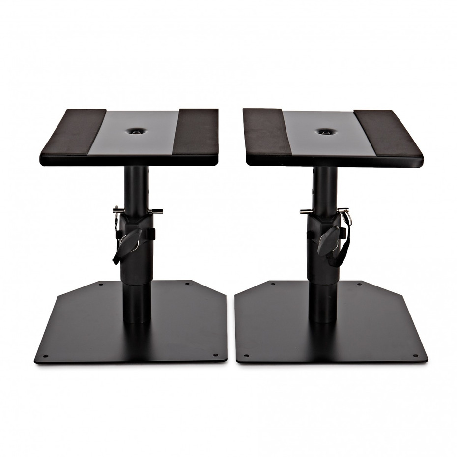 KRK Rokit RP7 G4 (Pair) with Desktop Studio Monitor Stands and Cable