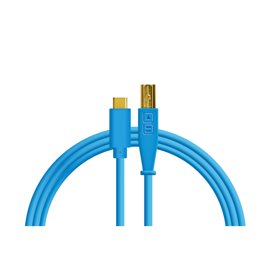 DJ TechTools Chroma Cable USB-C to B 1.5m Blue