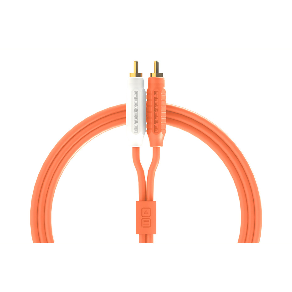 DJ TechTools Chroma Cable Audio (RCA to RCA) 2m Orange