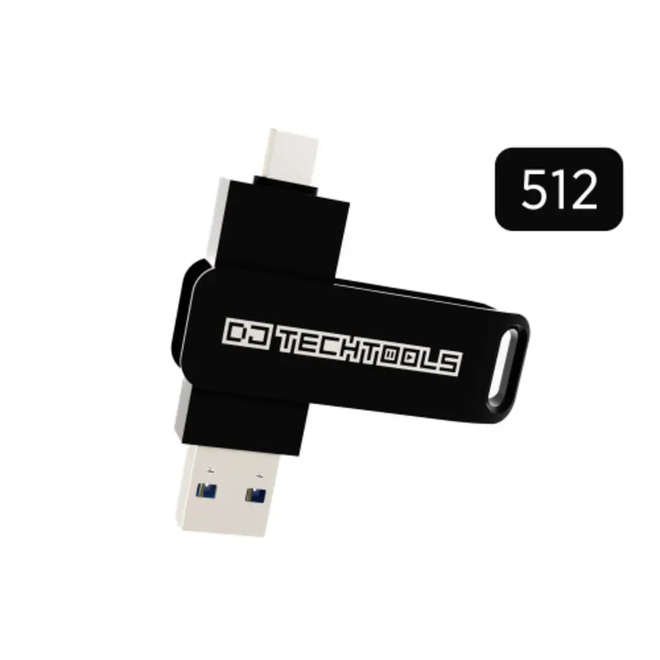 DJ TechTools Chroma Drive USB 512GB (Black)