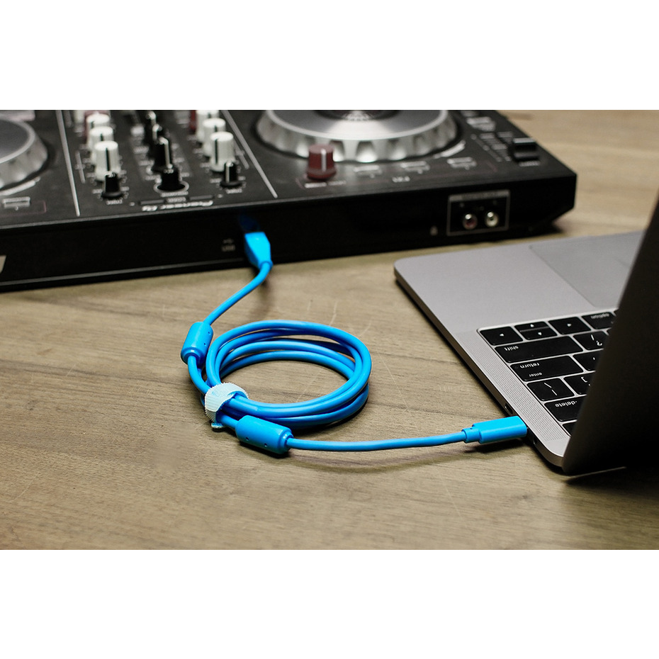 DJ TechTools Chroma Cable USB-C to B 1.5m Blue