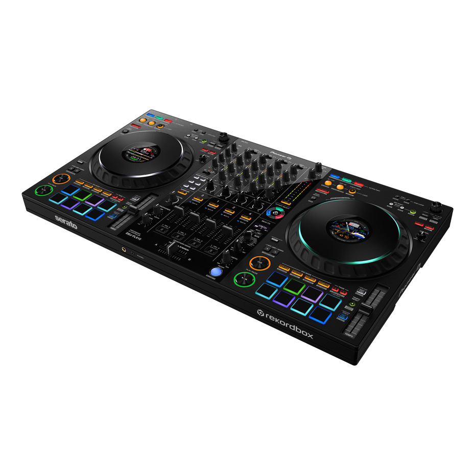 Pioneer DJ DDJ-FLX10, VM-50 + HDJ-CUE1 Bundle