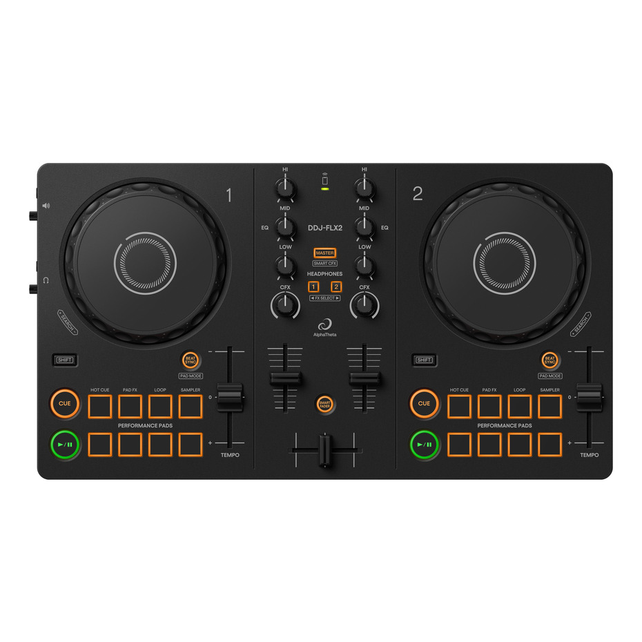 AlphaTheta DDJ-FLX2, HDJ-CUE1 Bundle