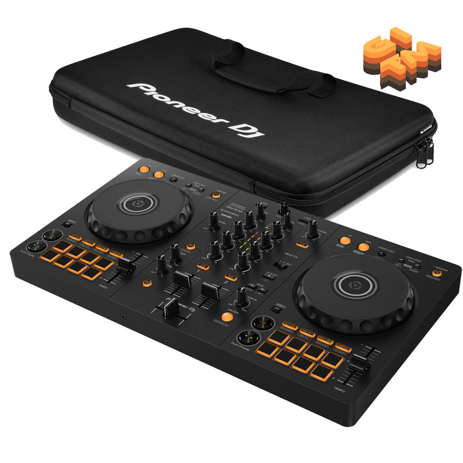 Pioneer DJ DDJ-FLX4 + DJC-B Bag Bundle