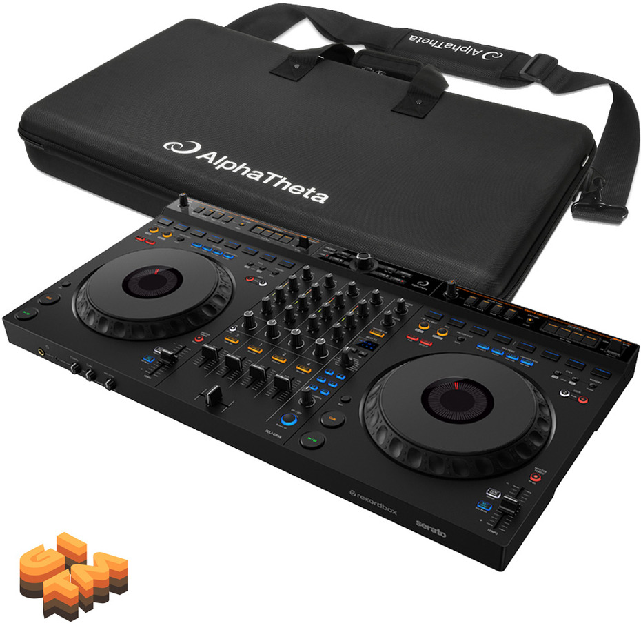 AlphaTheta DDJ-GRV6 + DJC-GRV6 Controller Bag Bundle