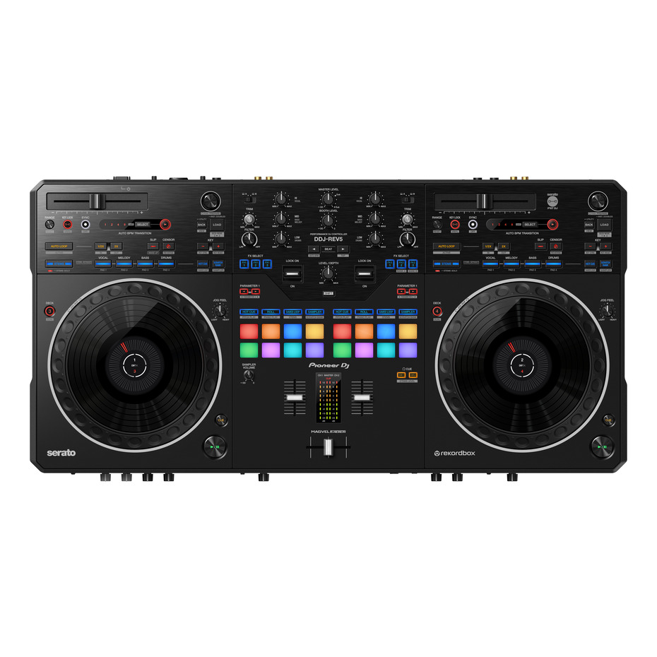 Pioneer DJ DDJ-REV5 & HDJ-CUE1 Bundle