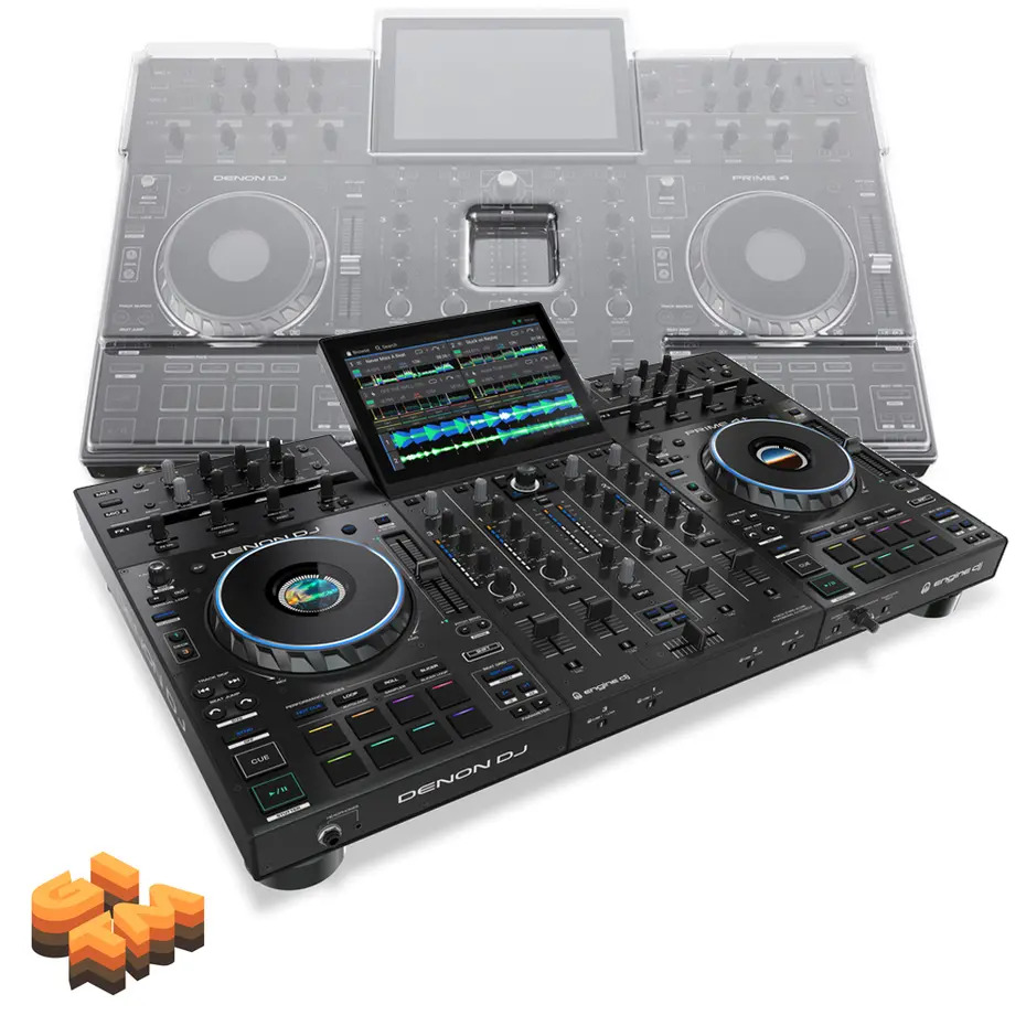 Denon DJ Prime 4+ & Decksaver