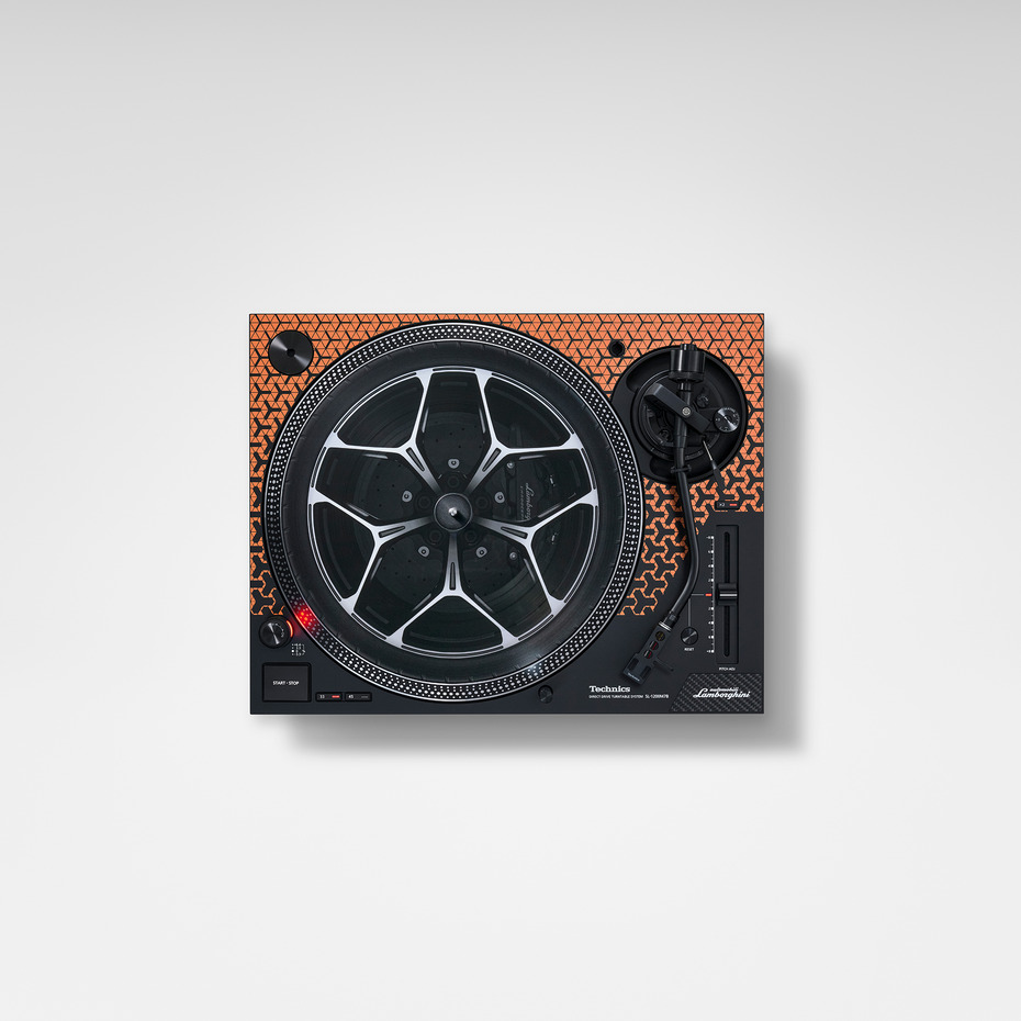 Technics SL-1200M7B-O - Lamborghini Special Edition - Orange