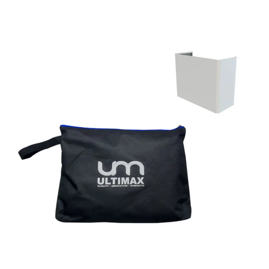 Ultimax Truss Booth Lycra Cover with Carry Bag (White)