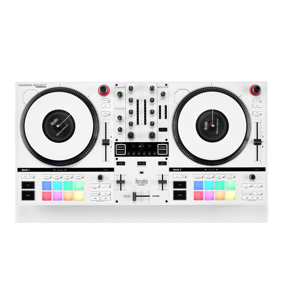 Hercules DJ Control Inpulse T7 White Edition