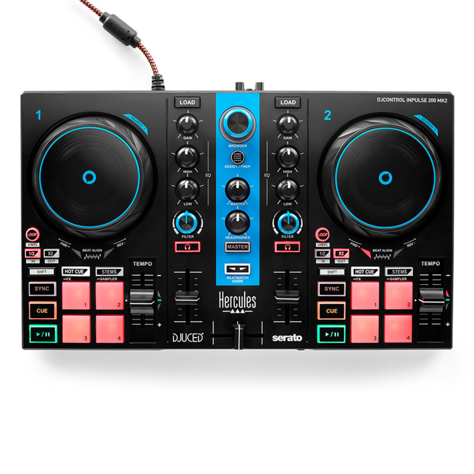 Hercules DJ Control Inpulse 200 MkII Blue Edition