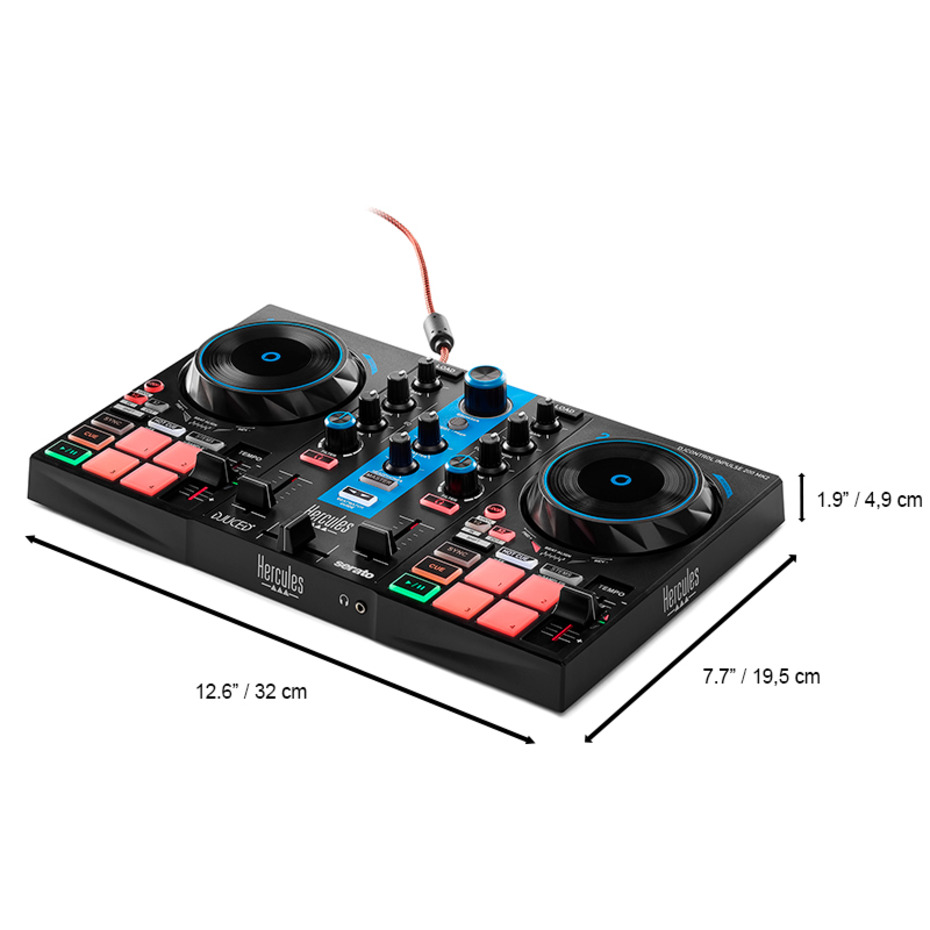 Hercules DJ Control Inpulse 200 MkII Blue Edition