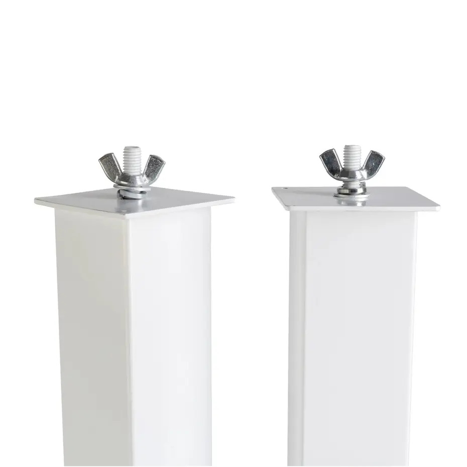 Equinox Event Booth 75cm Upright (Pack of 2) White