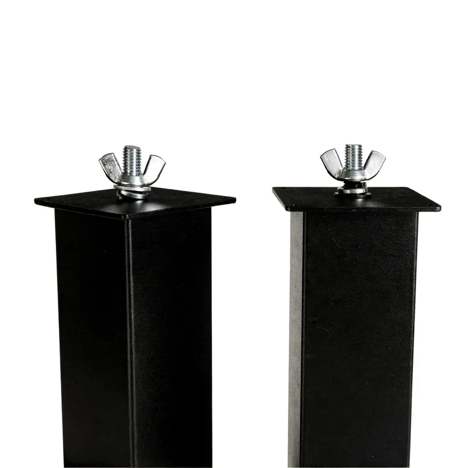 Equinox Event Booth 75cm Upright (Pack of 2) Black
