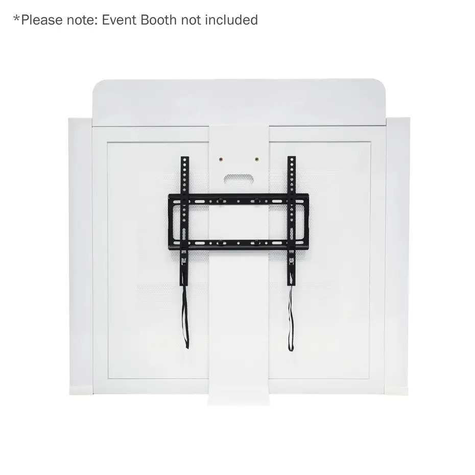 Equinox Event Booth White TV Bracket