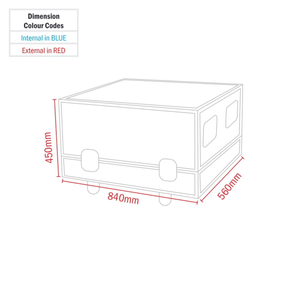 Equinox Arcus 2000 Flight Case