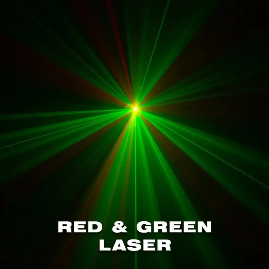 Eliminator Lighting Furious Three RG UV