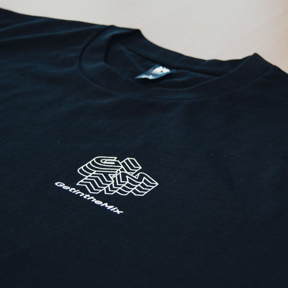 GetintheMix Wire T-Shirt - Black