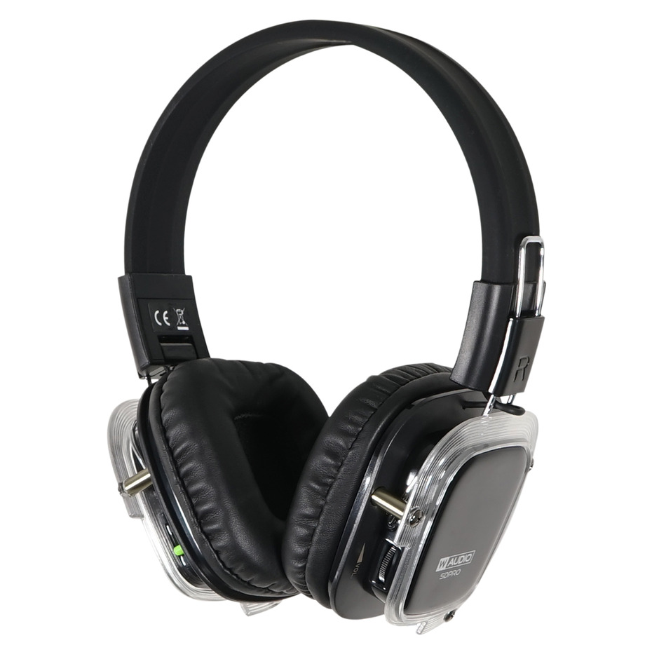 W Audio SDPRO 3-Channel Silent Disco Headphones