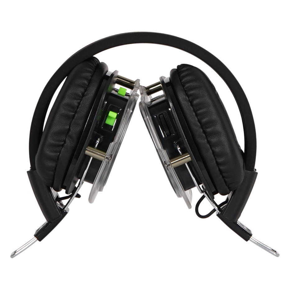 W Audio SDPRO 3-Channel Silent Disco Headphones