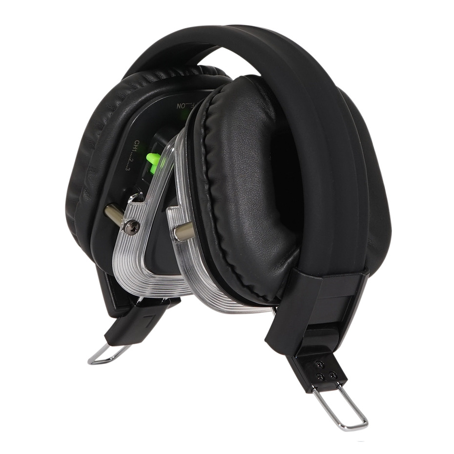 W Audio SDPRO 3-Channel Silent Disco Headphones