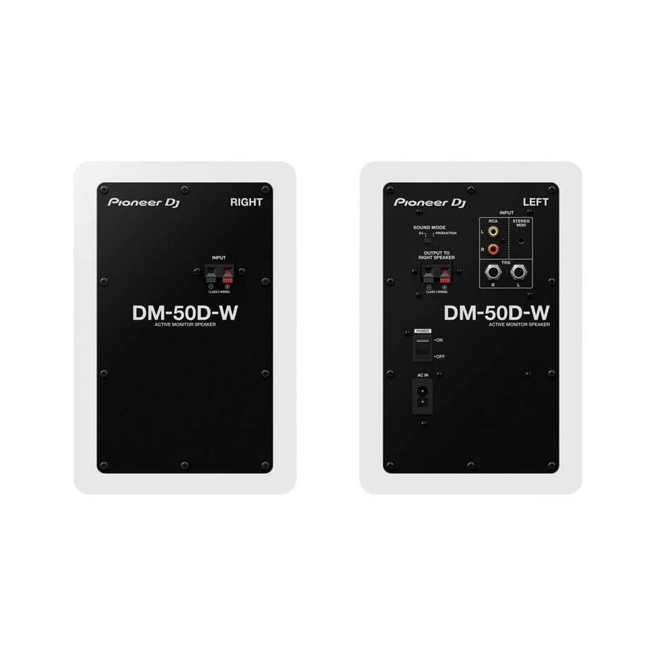 Pioneer DJ DM-50D White 