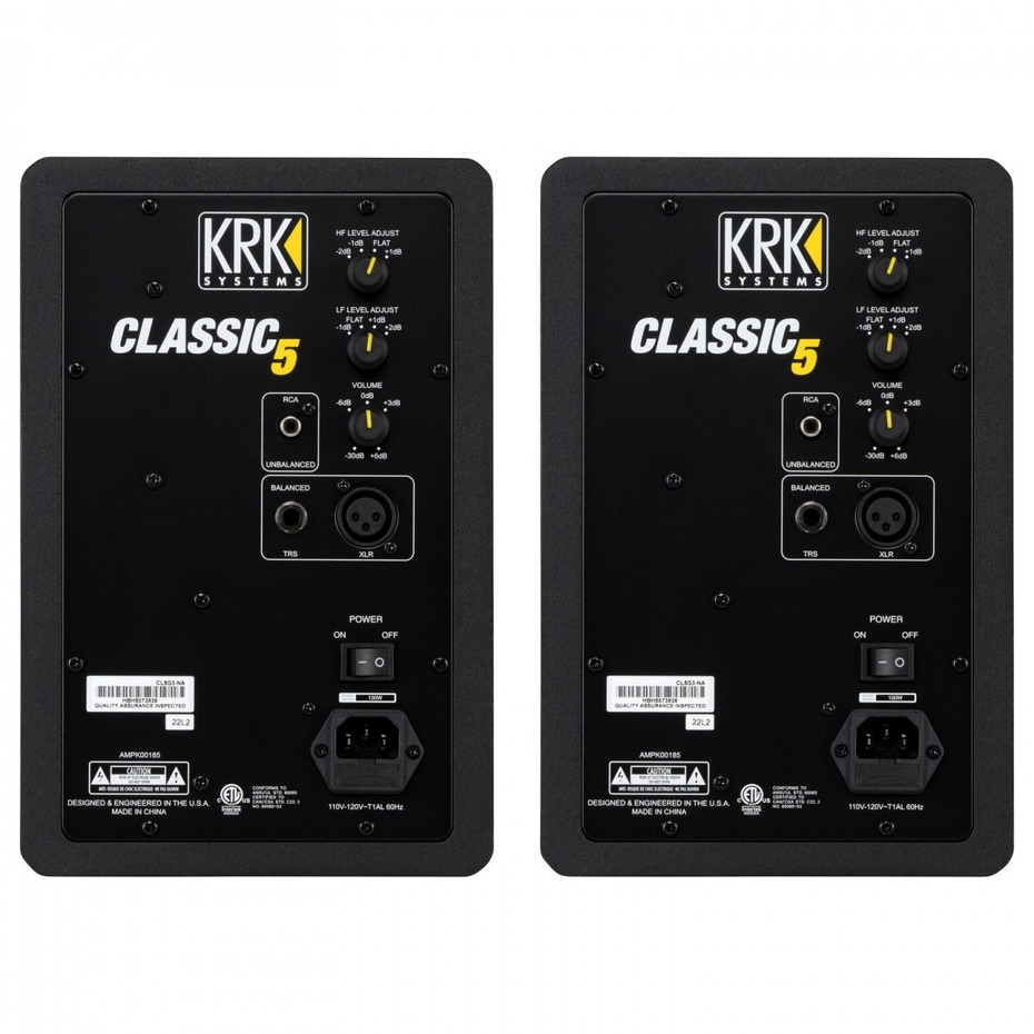 KRK RP5 Classic Studio Monitor Pack