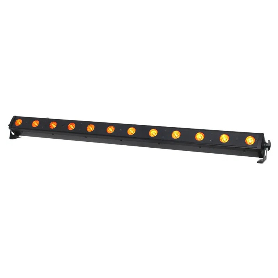 LEDJ Slimline 12Q5 Batten RGBA (Black Housing)