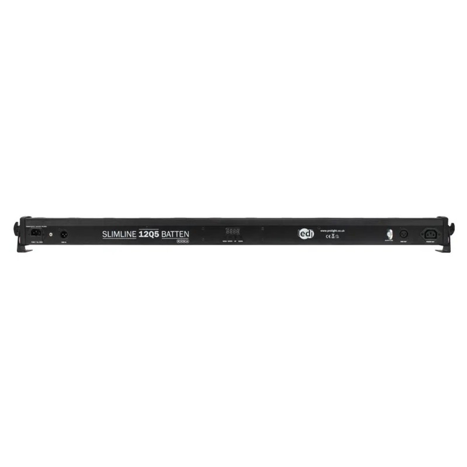 LEDJ Slimline 12Q5 Batten RGBA (Black Housing)