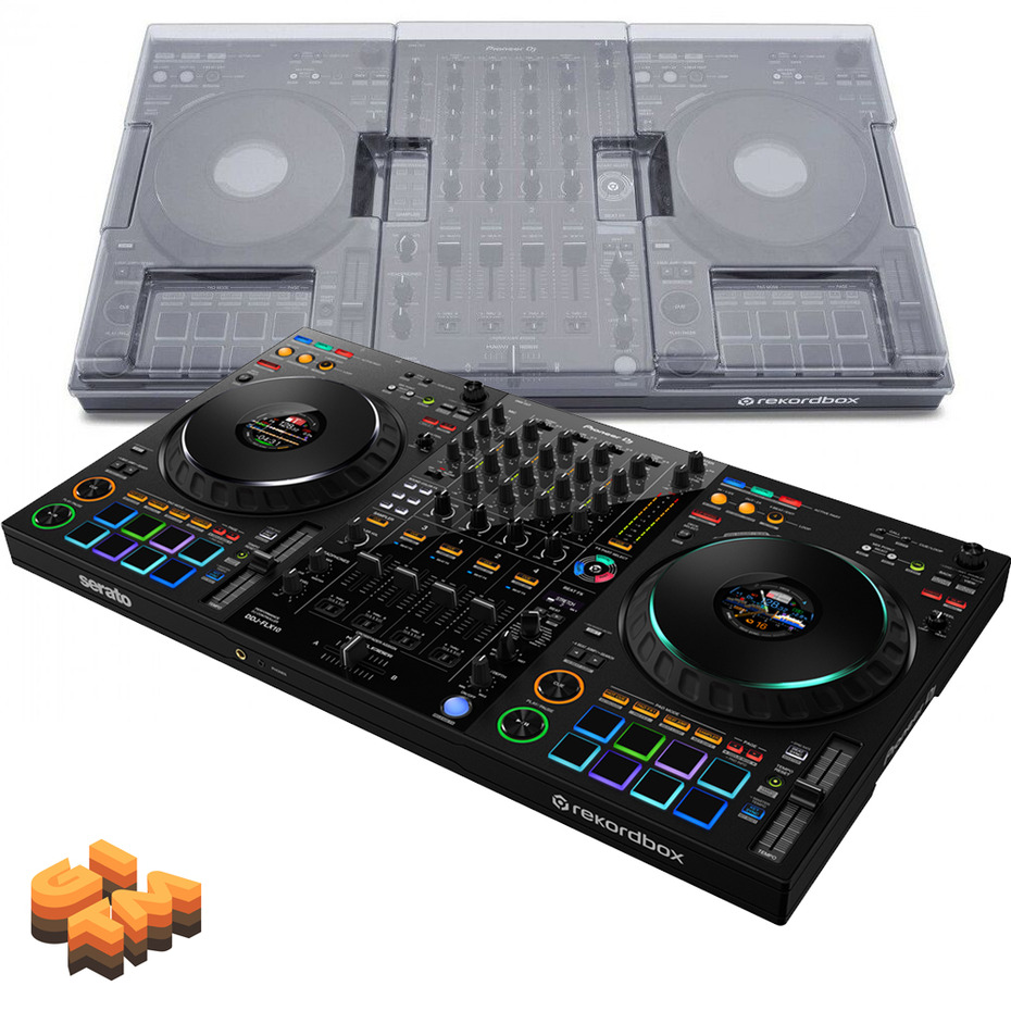 Pioneer DJ DDJ-FLX10 + Decksaver Bundle