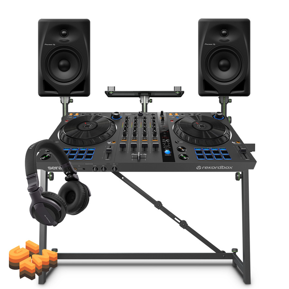 Pioneer DJ DDJ-FLX6-GT, DM-50D, HDJ-CUE1 , Gravity FDJT01