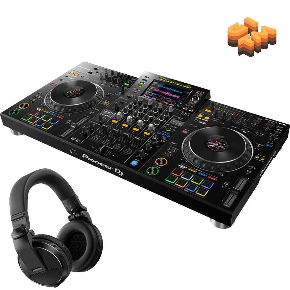 Pioneer DJ XDJ-XZ + HDJ-X5 Black Bundle 