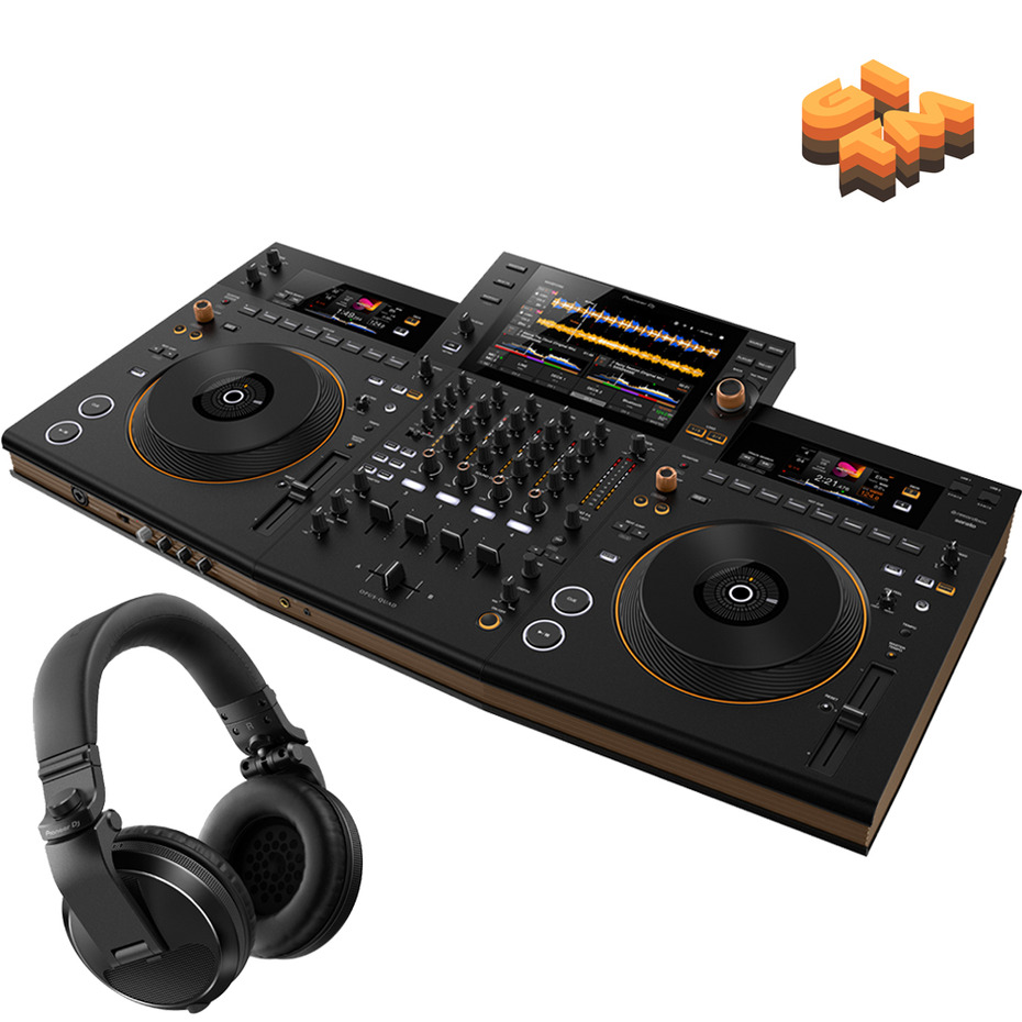 Pioneer DJ Opus Quad + HDJ-X5 Black Bundle