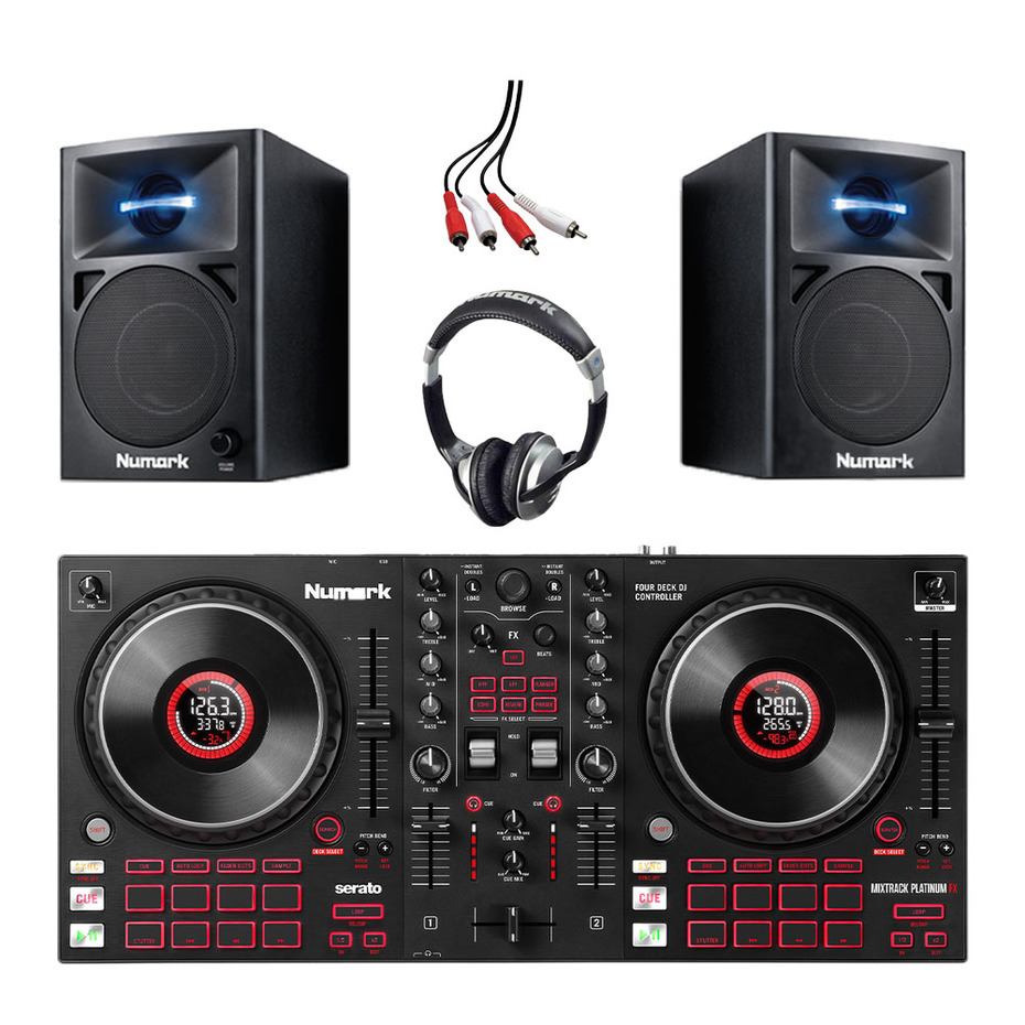 Numark Mixtrack Platinum FX with N-Wave 360 & Headphones