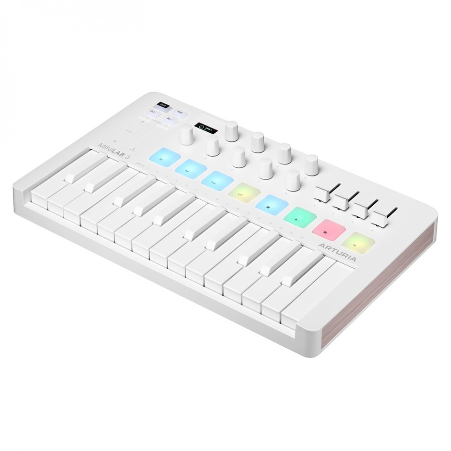 Arturia MiniLab 3 Alpine White