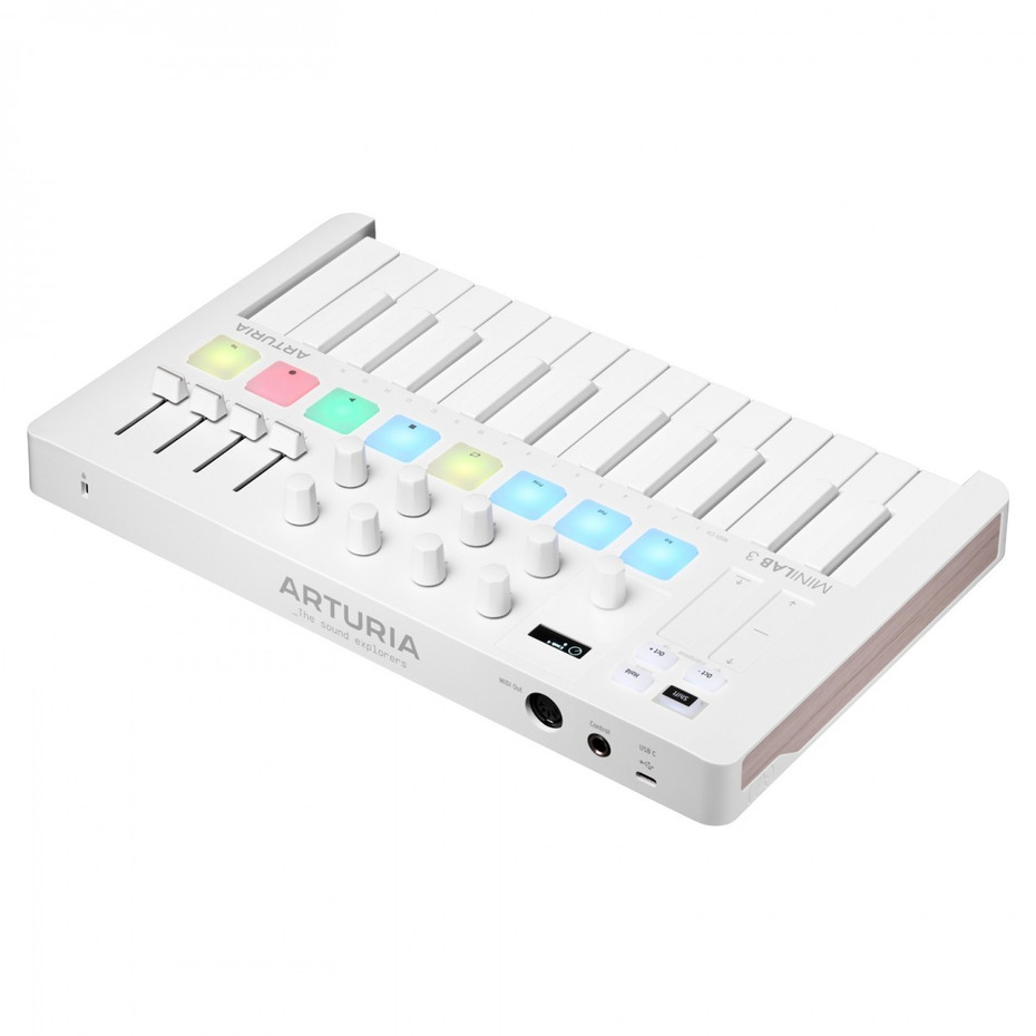 Arturia MiniLab 3 Alpine White