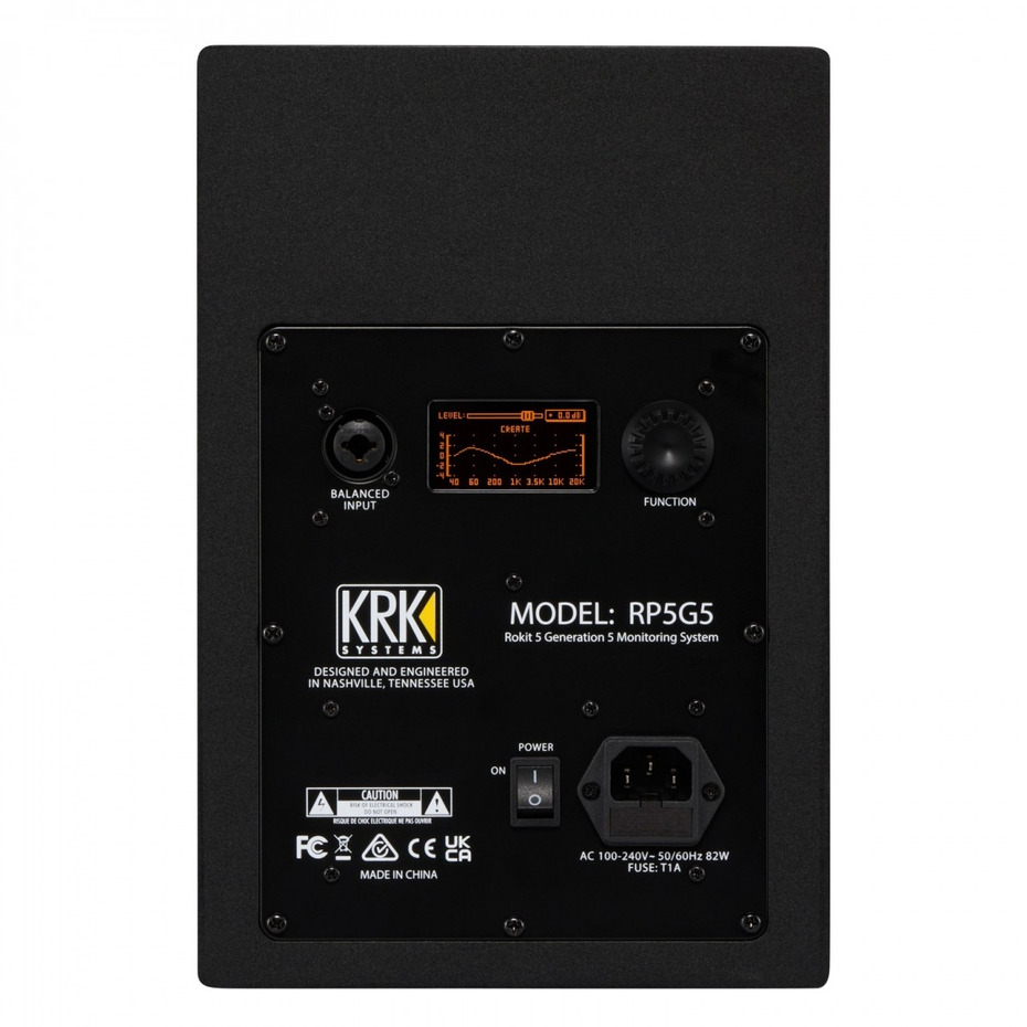 KRK Rokit RP5 G5 (Pair) with Isolation Pads & Cable