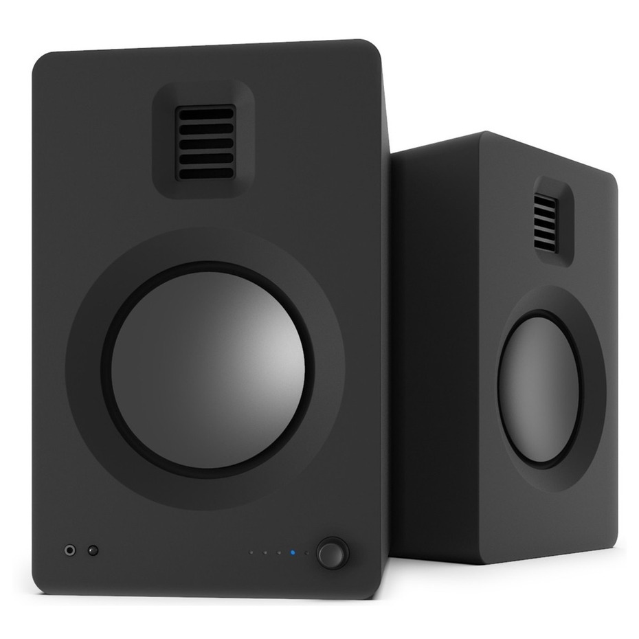 Kanto TUK Powered Bookshelf Speakers with Bluetooth (Pair) - Matte Black