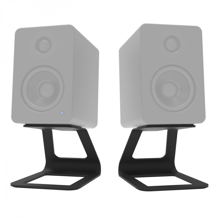 Kanto Elevated Desktop Speaker Stands SE2 Small - Black (Pair)