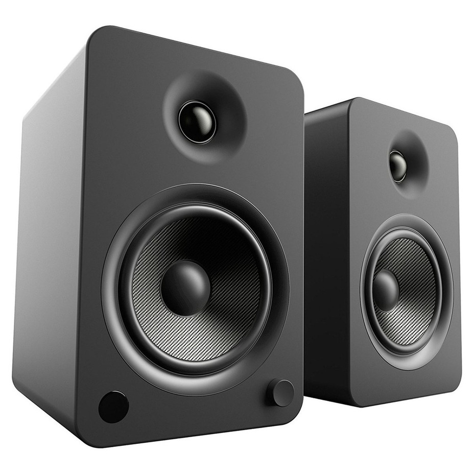 Kanto YU6 Powered Bookshelf Speakers (Pair) - Matte Black