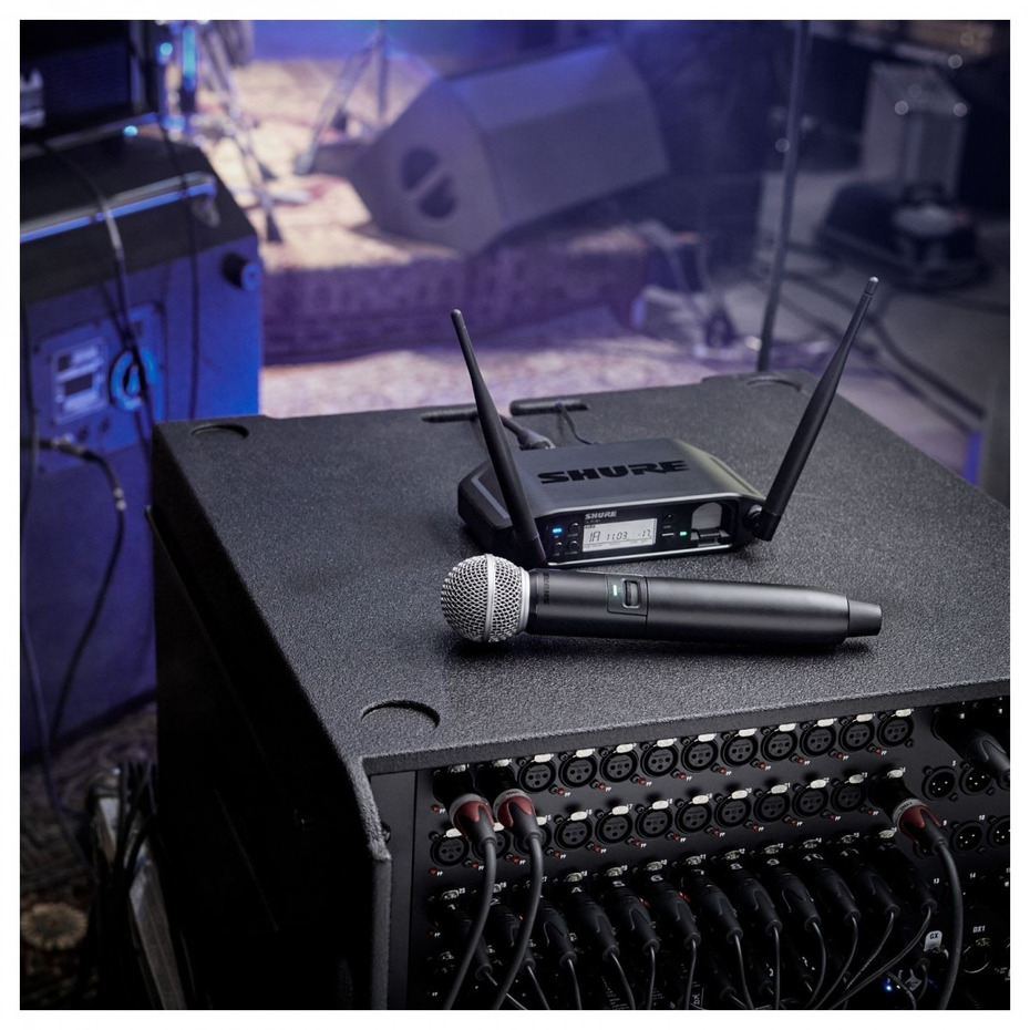Shure GLXD24+/SM58 Digital Wireless Microphone System
