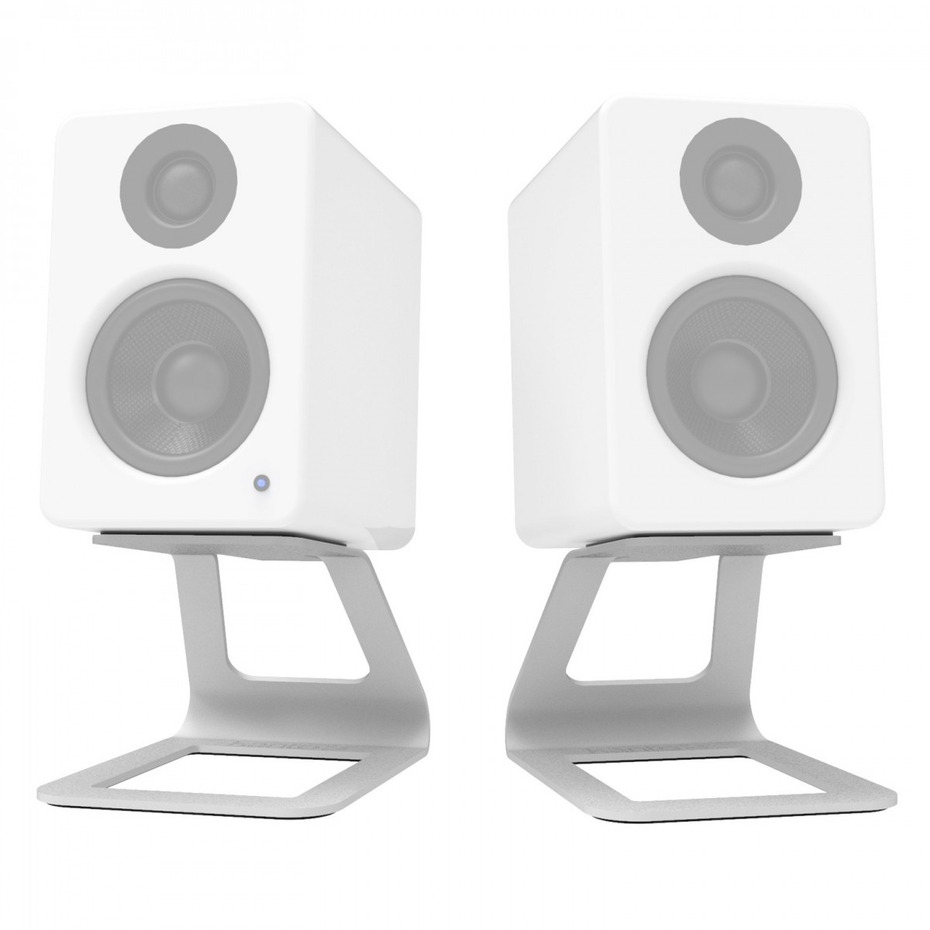 Kanto Elevated Desktop Speaker Stands SE2 Small - White (Pair)