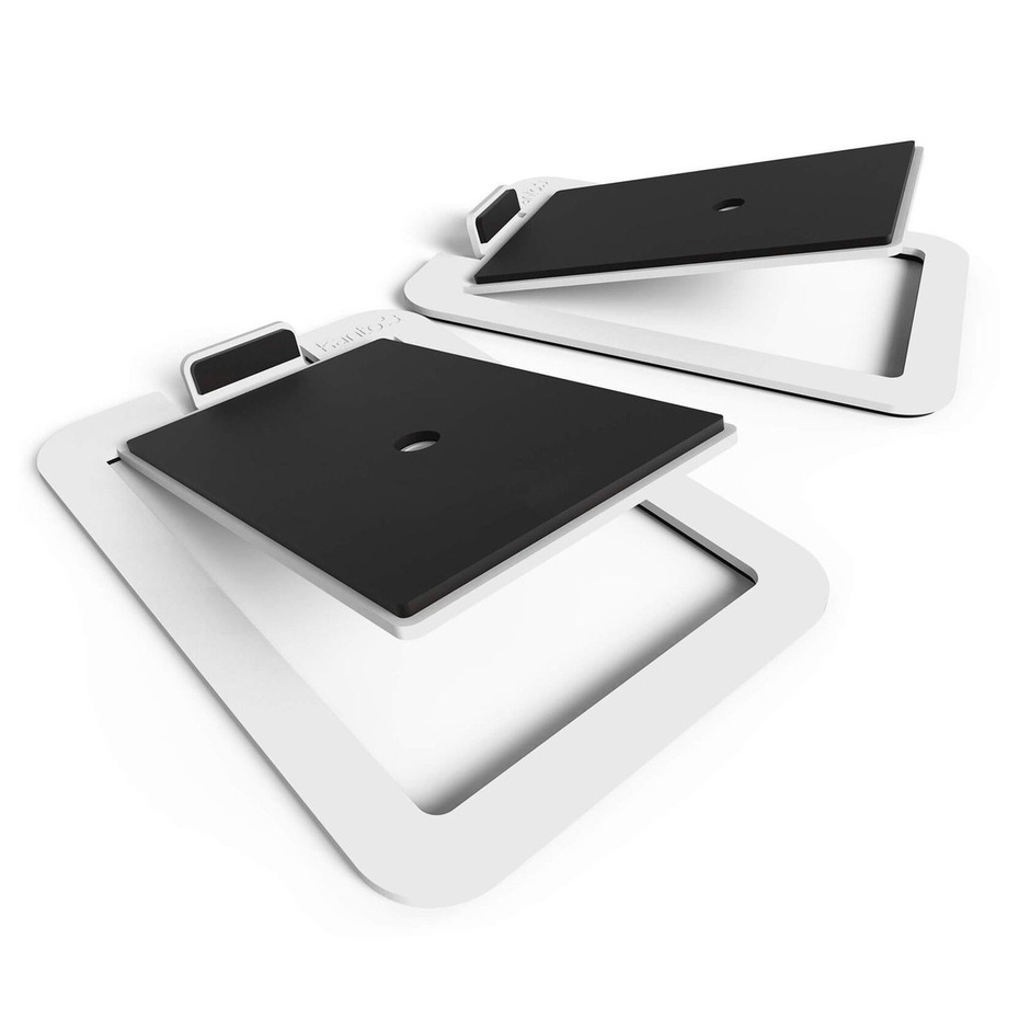 Kanto Desktop Speaker Stands S4 Medium - White (Pair)