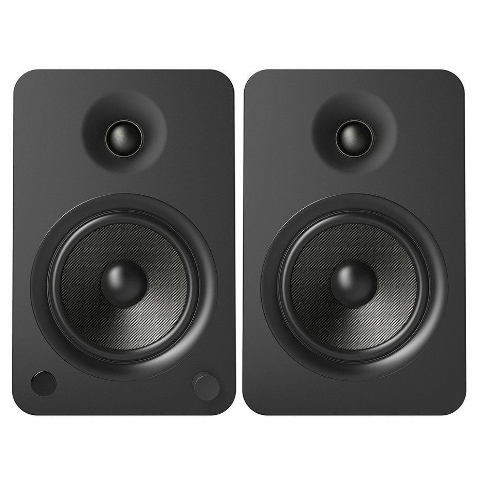 Kanto YU6 Powered Bookshelf Speakers (Pair) - Matte Black