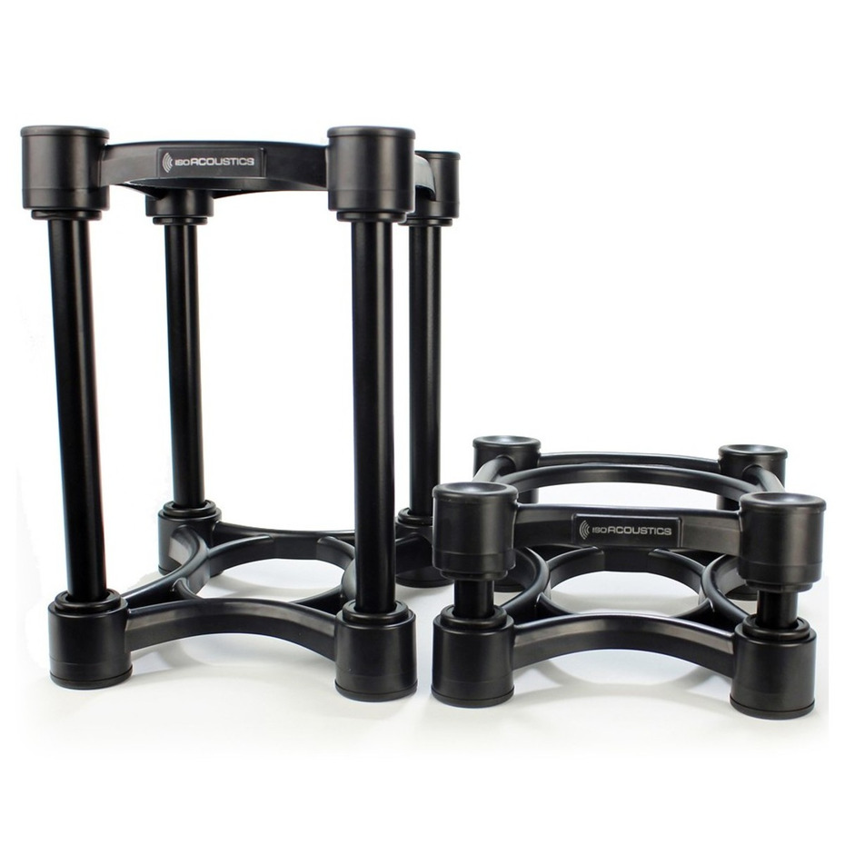 IsoAcoustics ISO 155 Stands (Pair) - Black