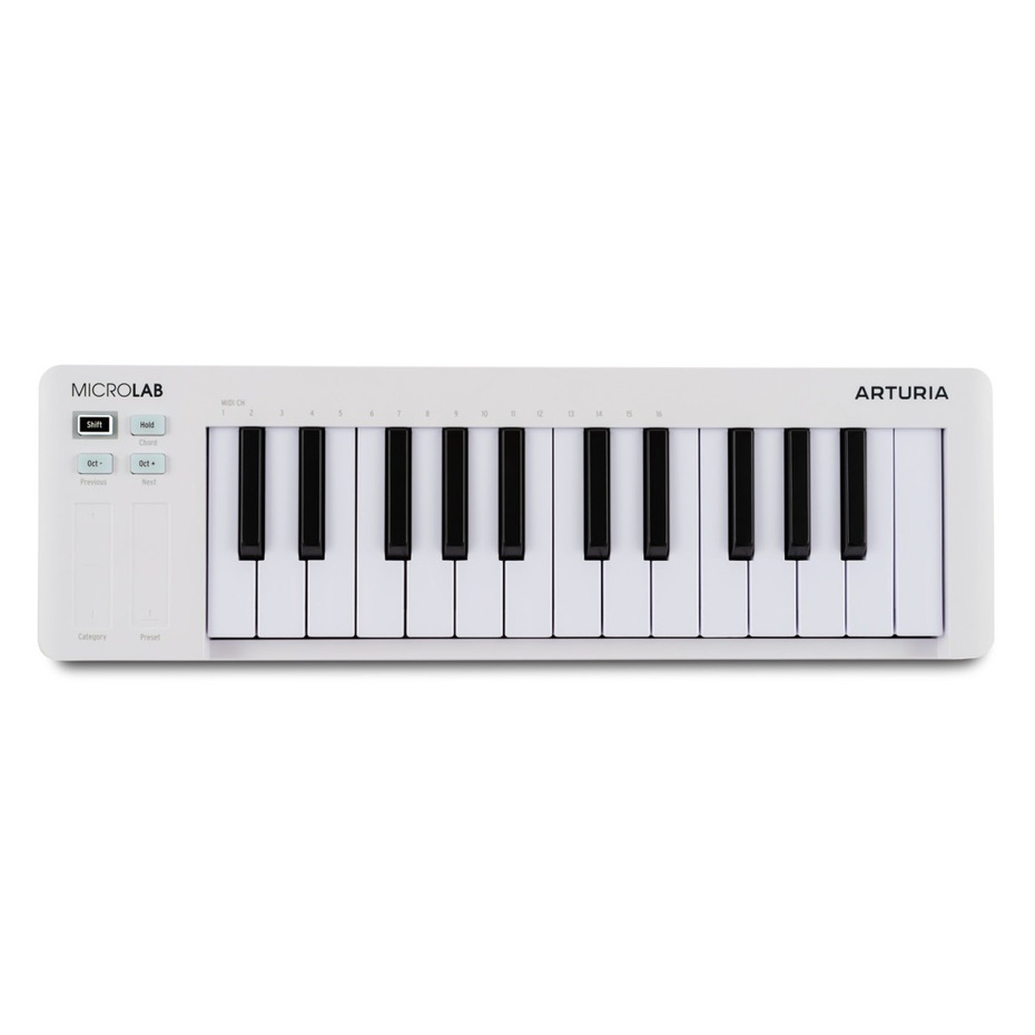 Arturia MicroLab MK3 White