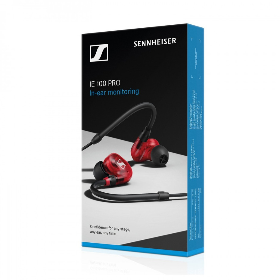 Sennheiser IE 100 Pro In-Ear Monitors Red
