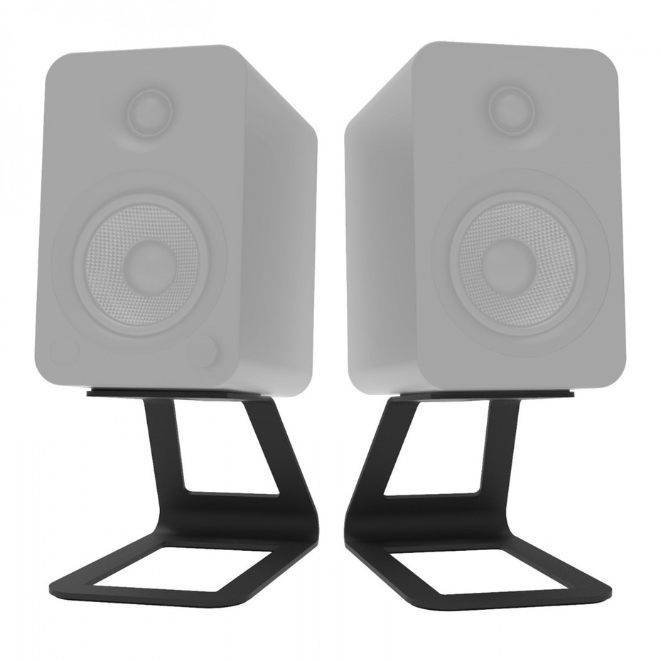 Kanto Elevated Desktop Speaker Stands SE4 Medium - Black (Pair)