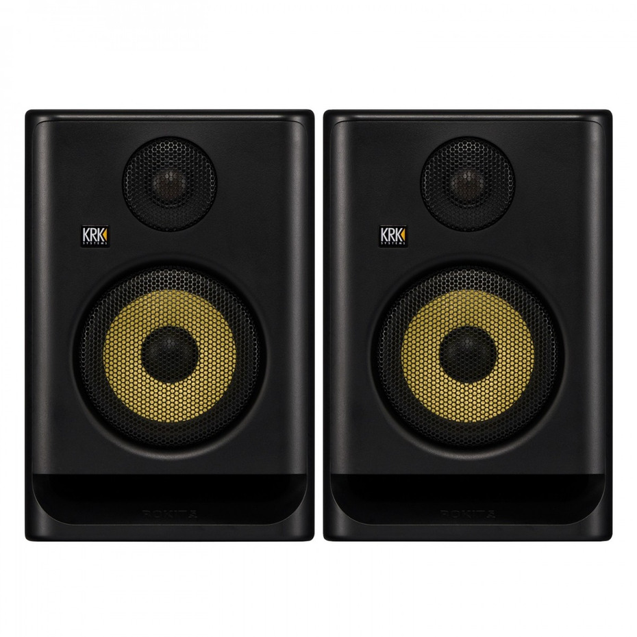 KRK Rokit RP7 G5 (Pair) with Isolation Pads & Cable